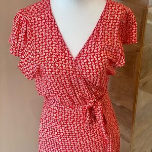 Aerie Wrap Dress size L